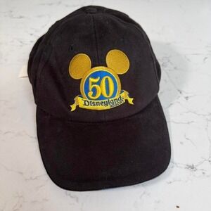 Vintage  NWT Disneyland Resort 50th Anniversary Hat 2005 Mickey Ears  Disney Cap